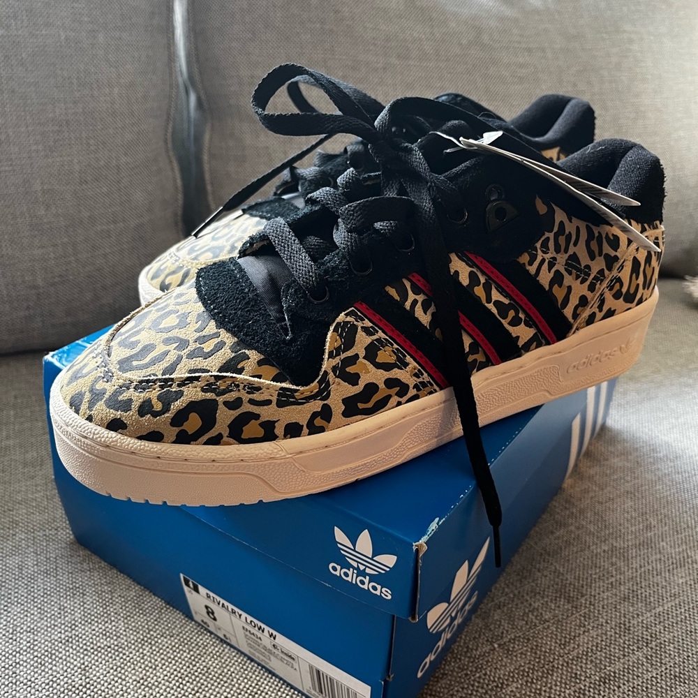 Adidas rivalry leopard sneakers - Picture 2 of 7